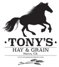Tony's Hay and Grain logo