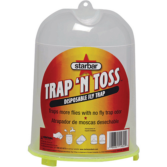 Starbar Trap 'N Toss™ Disposable Fly Trap (1)