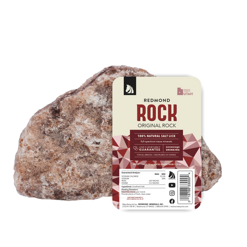 Redmond Rock® - Mined Horse Salt Lick