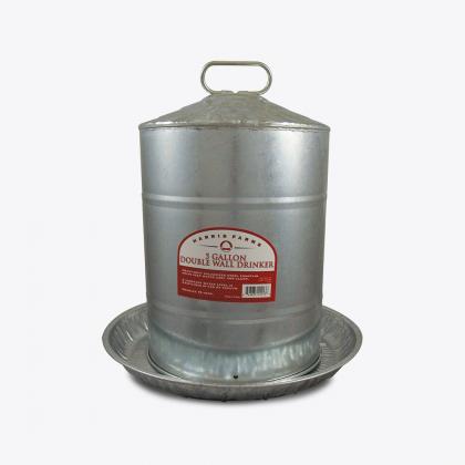 Harris Farms® 5 Gallon Double Wall Metal Drinker (5 Gallon)