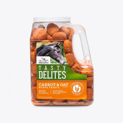 Manna Pro Tasty Delites Carrot & Oat Horse Treates