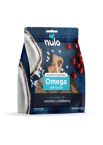 Nulo Omega Skin & Coat Functional Granola Bars For Dogs