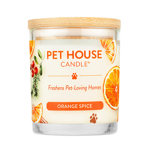 Pet House Orange Spice Candle