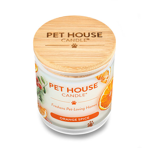 Pet House Orange Spice Candle