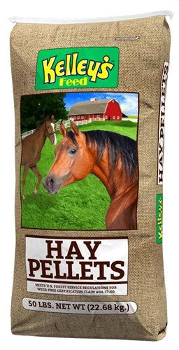 Kelley’s Feed Alfalfa-Oat Hay 3/8 Pellets