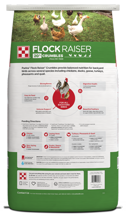 Purina® Flock Raiser® Crumbles