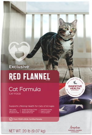 Exclusive Red Flannel® Cat Formula (20 Lb.)