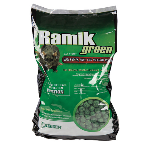 RAMIK GREEN ALL-WEATHER RAT & MOUSE KILLER (4 lbs)