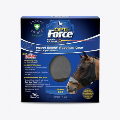 Opti-Force® Horse Fly Mask (Horse size)